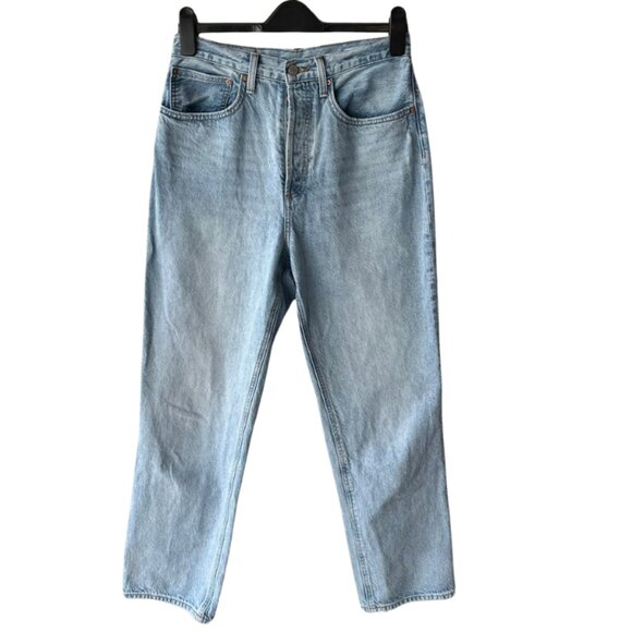 Denim Forum Aritzia The Joni High Rise Loose 29L Denim Jeans Pants US 30 - Picture 2 of 15